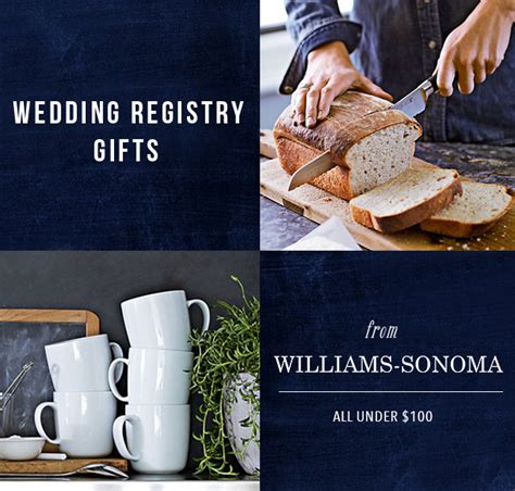 williams and sonoma wedding registry